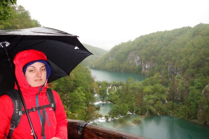 Exploring the otherworldly Plitvice Lakes, Croatia. How the rain became a blessing! when it is raining at plitvice lakes, how to get to plitvice lakes, where should I base myself for Plitvice lakes, nearest city to plitvice lakes, croatia, zadar, waterfalls, UNESCO, good base for plitvice lakes, weather, crowds, tips, 