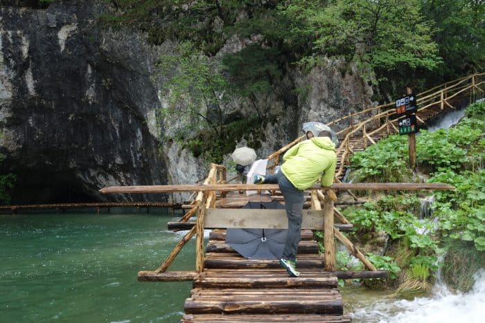 Exploring the otherworldly Plitvice Lakes, Croatia. How the rain became a blessing! when it is raining at plitvice lakes, how to get to plitvice lakes, where should I base myself for Plitvice lakes, nearest city to plitvice lakes, croatia, zadar, waterfalls, UNESCO, good base for plitvice lakes, weather, crowds, tips, 