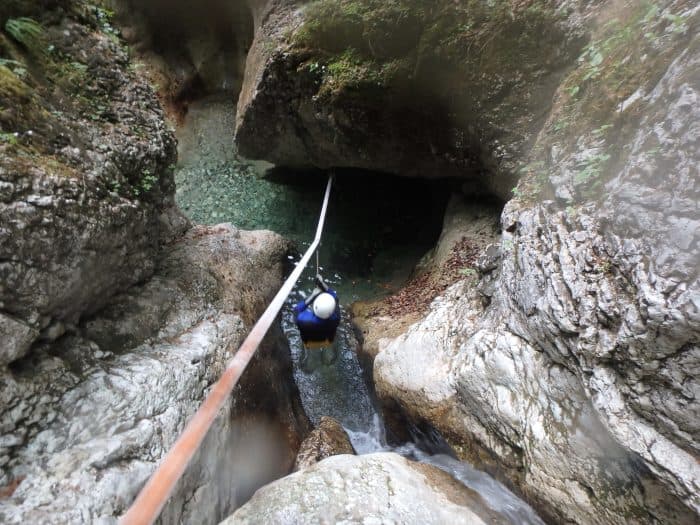 Canyoning in the stunning Julian Alps, Slovenia! 8 Canyoning in the stunning Julian Alps, Slovenia! Lake bled, activities, adventures, things to do in bled, activities to do, companies, canyons, rivers, explore, action sports, water sports, fun, hard, easy, moderate, beginners, guided, tours, excursions,