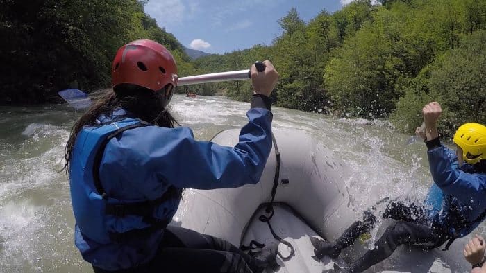Our wild white water rafting adventure through the Tara Gorge, Montenegro! tara river, things to do in Montenegro, adventure activities, explore, adventure, white water rafing, go pro, balkans, activities to do in montenegro, Kotor 