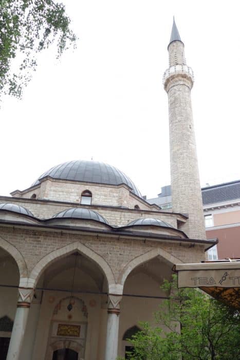 Guide to Sarajevo. The east meets west Bosnia capital that stole our hearts!, things to do in Sarajevo, Bosnia and Herzegovina, bobsleigh tracks, abandoned, urbex, city hall, franz ferdinand, tunnels, balkan war, balkans, bosnian war, Bazaar, Turkish Quarter, Bascarsija, Gazi Husrev-Beg's Bezistan, Sebilj Fountain, Srebrenica Genocide Exhibition, Gallery 11/07/95, Burek at Saç, 