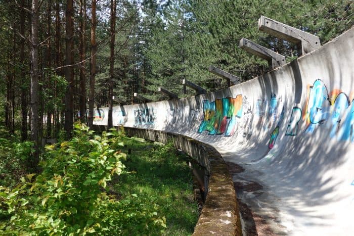 Guide to Sarajevo. The east meets west Bosnia capital that stole our hearts!, things to do in Sarajevo, Bosnia and Herzegovina, bobsleigh tracks, abandoned, urbex, city hall, franz ferdinand, tunnels, balkan war, balkans, bosnian war, Bazaar, Turkish Quarter, Bascarsija, Gazi Husrev-Beg's Bezistan, Sebilj Fountain, Srebrenica Genocide Exhibition, Gallery 11/07/95, Burek at Saç, 