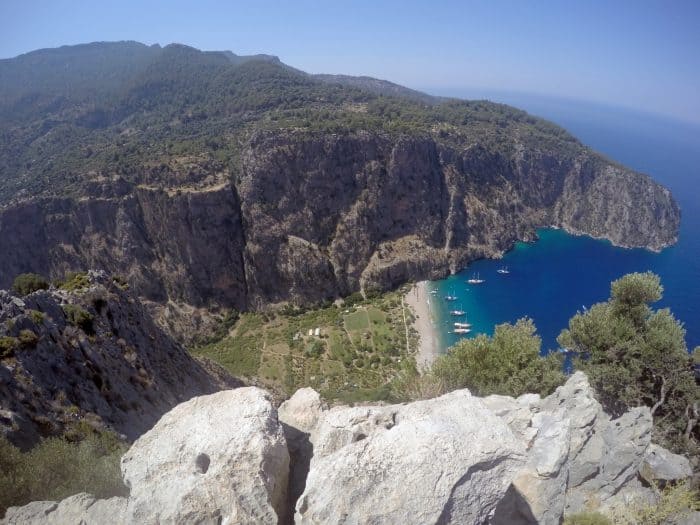 A guide to the Fethiye region of Turkey: Oludeniz, Hisaronu, Kaya. A beautiful, historic paradise, hiking, paraglide, things to do, Dalaman, holiday, views, sea, boat trip, Saklikent, butterfly valley, faralya, Turkiye, Cabak, 