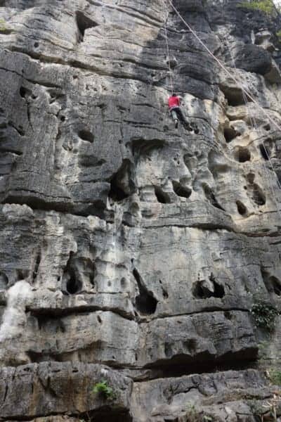 Crag, places to rent gear, renting climbing gear, equipment, wine bottle crag, swiss cheese, how to go climbing in yangshuo, where to climb, crags, style, sport, leading, guide, top rope, guide, adventure activities, extreme sports, adrenaline, A guide to the Guilin area of China: Yangshuo, Xingping and beyond, Things to do in Guilin, what to do, guide, where to stay in Guilin, how to get to Yangshuo, bus, train, minibus, transport, time, farms, rural, climbing, hike, bamboo raft, scams, karst, mountains, river, Li, Yulong, cycling, bike, hire a bike, this old place, sadder street, guilin china, guilin tour, guilin weather, guilin travel,yangshuo china, yangshuo hotels, guilin yangshuo, yangshuo hostel, yangshou rock climbing, Yangshuo mountains, li river cruise, Xingping china, Xingping this old place international hostel, singling hostel, backpacking china, 