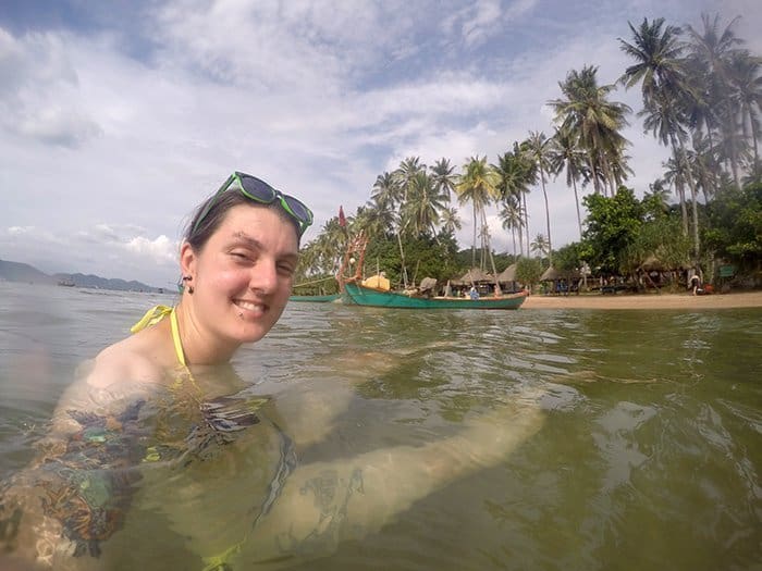 Christmas On The Beach In Cambodia 17 Christmas in Cambodia, Christmas on a beach, kampot, kep, rabbit island, Koh tonsay, Christmas in Asia, Christmas Cambodia,Koh Tonsay Cambodia, Spending Christmas on the beach: A day of adventure to find paradise on a Cambodian Island for a different type of celebration, Beach, abroad, Cambodia, Kep, Kampot, Siem Reap, Angkor Wat, Adventure, Beach, sea, swim, island, Koh, rabbit island, Koh Tonsay, bungalow, bungalow on the beach, drinking from a coconut, Santa, hot Christmas, Christmas in Southeast Asia,