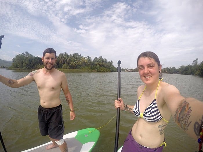 Kampot things to do, things to do in Kampot, what to do in Kampot, Cambodia, Beach, Coast, Coastal, Stand Up Paddleboarding through the mangroves of Kampot on an extra ordinary Cambodian Boxing Day, Stand up Paddle board, SUP, adventure, activities, outdoors, river, sea, swim, checkpoint, stand up paddleboarding kampot, kampot adventure activities, things to do in kampot, Kampot SUP, kampot river, salt flats kampot, Cambodia Boxing Day