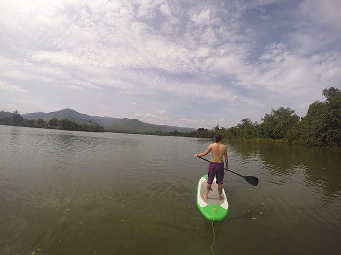 Kampot things to do, things to do in Kampot, what to do in Kampot, Cambodia, Beach, Coast, Coastal, Stand Up Paddleboarding through the mangroves of Kampot on an extra ordinary Cambodian Boxing Day, Stand up Paddle board, SUP, adventure, activities, outdoors, river, sea, swim, checkpoint, stand up paddleboarding kampot, kampot adventure activities, things to do in kampot, Kampot SUP, kampot river, salt flats kampot, Cambodia Boxing Day