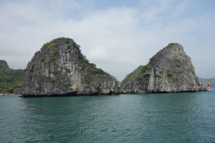 Heading to Cat Ba island and doing amazing Ha Long bay on a backpacker budget, Ha Long Bay Vietnam, Ha Long bay cruise, Ha Long bay tours, Ha Long bay trip, Halong bay, Kayak, cheap, budget, from Hanoi, Ha Long bay without a tour, Money island, hike, monkeys, beach, swim, karst, mountain, Cat Ba Vietnam, Cat Ba Island, Cat ba hotel, Cat Ba island Vietnam