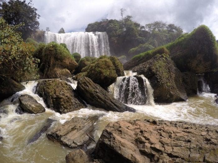 things to do in Dalat, what to see in Dalat, Dalat travel guide, tourism, minority villages, motorbike, easy rider, tour, route, mountains, mountain pass, central highlands, elephant waterfall, tiger waterfall, Datanla waterfall, tourist trap, epic scenery, weather, climate, coffee, rural, landscape, Vietnam, South East Asia,
