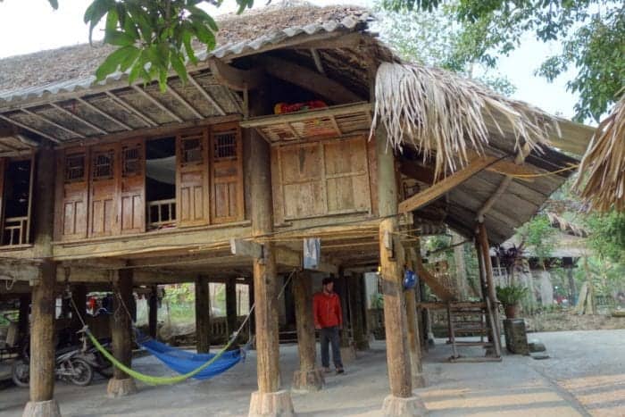 Staying With A Local Tribal Family In Yen Bai, Vietnam. 6 Staying with a local tribal family in a bamboo house in Yen Bai, Vietnam. A true off the beaten track adventure made possible by our motorbikes, yen bai, Thác Bà Lake, Vu Linh, rice wine, tribe, local, off the beaten track, off the beaten path, authentic, real, travel, home stay, family, happy water, tet, vietnam new year, homestay in vietnam, bao yen bai, motorbike through vietnam, motorbike tour vietnam,