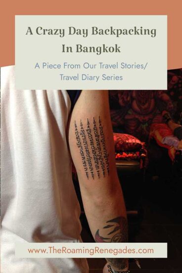 A Crazy Day Backpacking in Bangkok