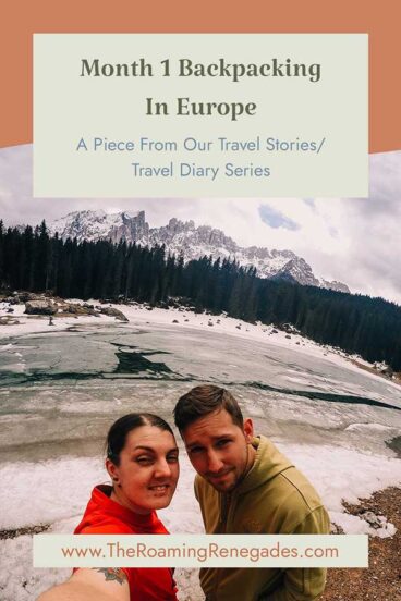 Month 1 Backpacking in Europe