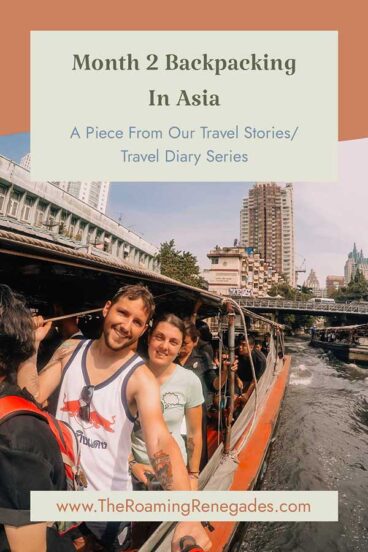 Month 2 Backpacking in Asia