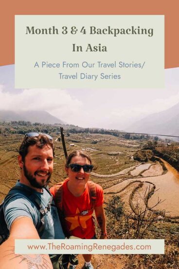 Month 3 & 4 Backpacking in Asia