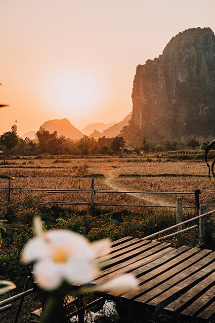 things to do in luang prabang laos guide places to visit sunset flower