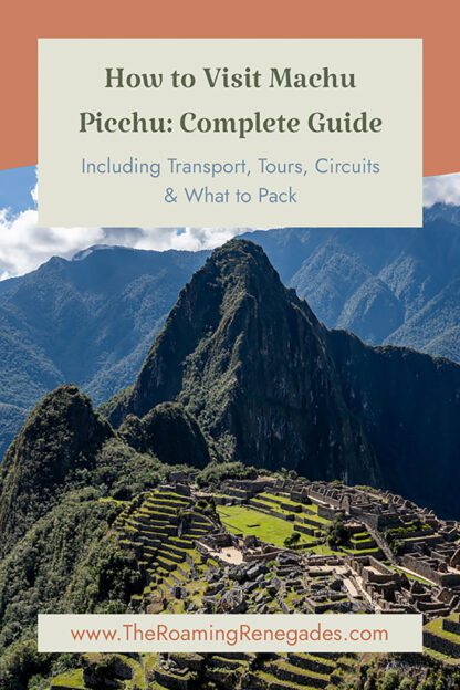 How to visit Machu Picchu guide cover image