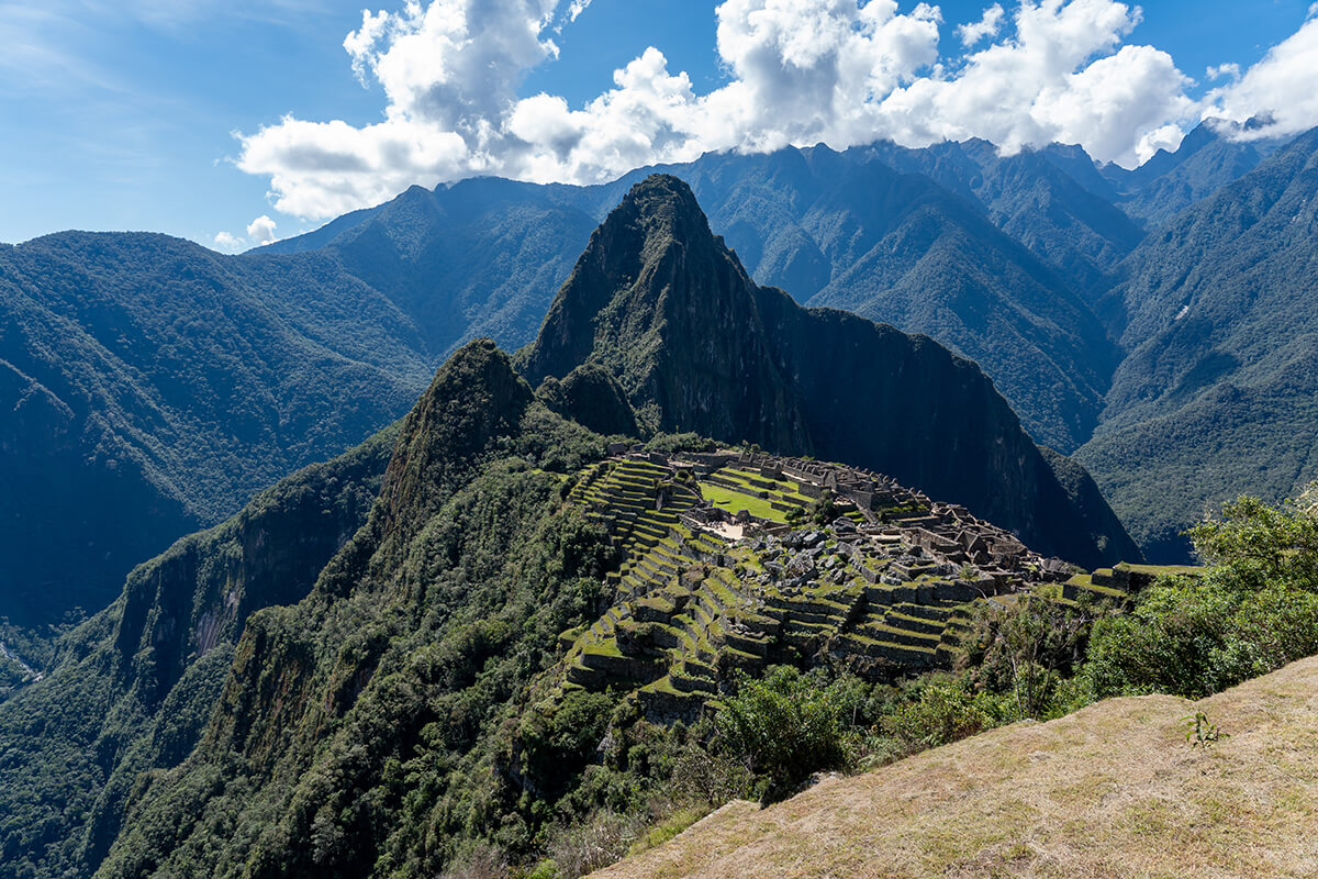 The classic Machu Picchu view as seen from Circuit 1