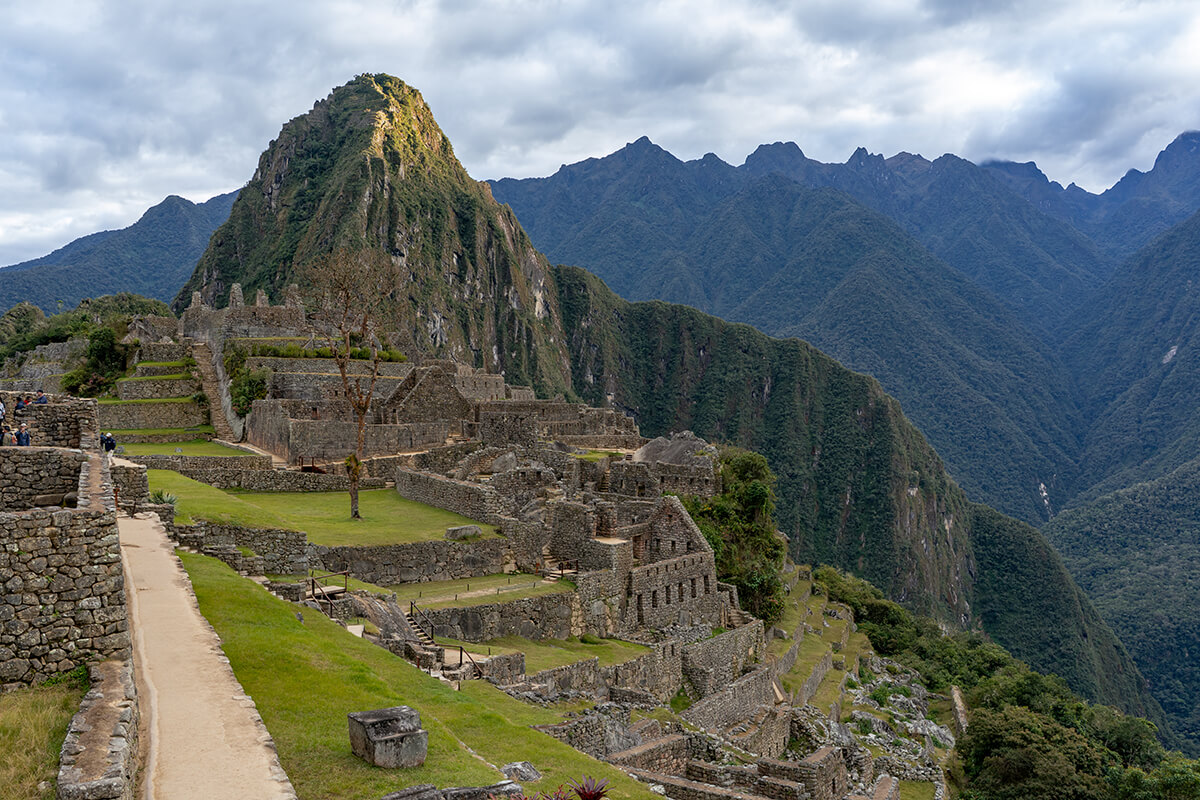 The view of Machu Picchu from circuit 3